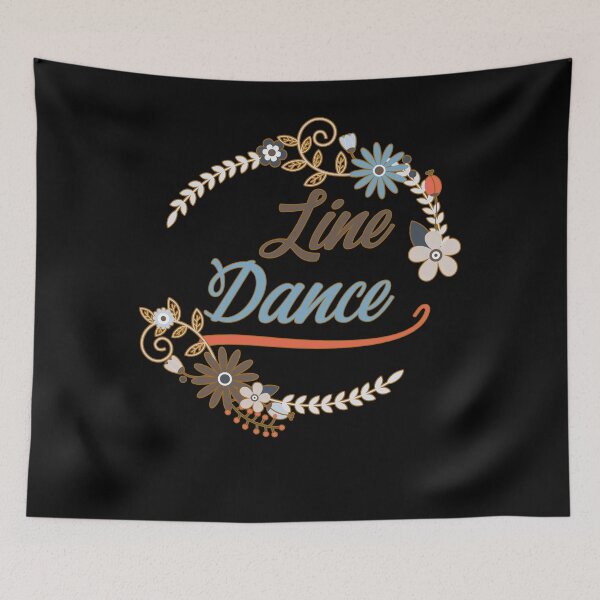 Artikelvorschau, Line dance - Western Dancing - Dance Logo T-Shirt entworfen und verkauft von Dubbra.