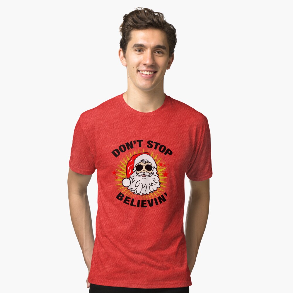 dont stop believin shirt