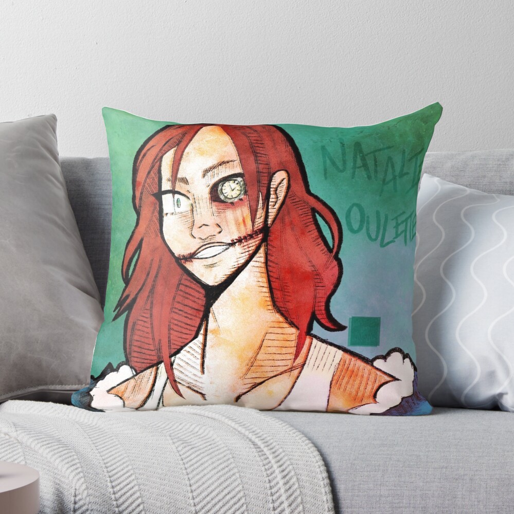 SALLY (CREEPYPASTA) Throw Pillow for Sale by Skayda