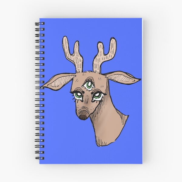 Item preview, three eyed deer designed and sold by katherinedraws.