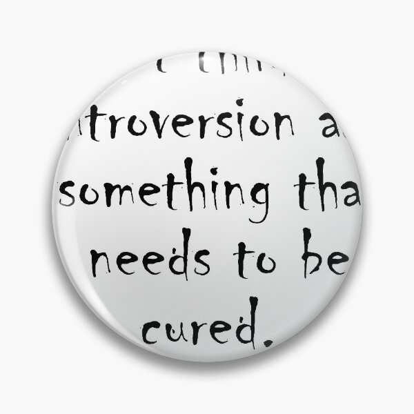Item preview, Introvert Deep Quotes designed and sold by NamanShop.