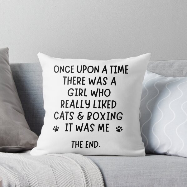 Item preview, A girl who really liked cats & boxing designed and sold by TheGreenGoat.