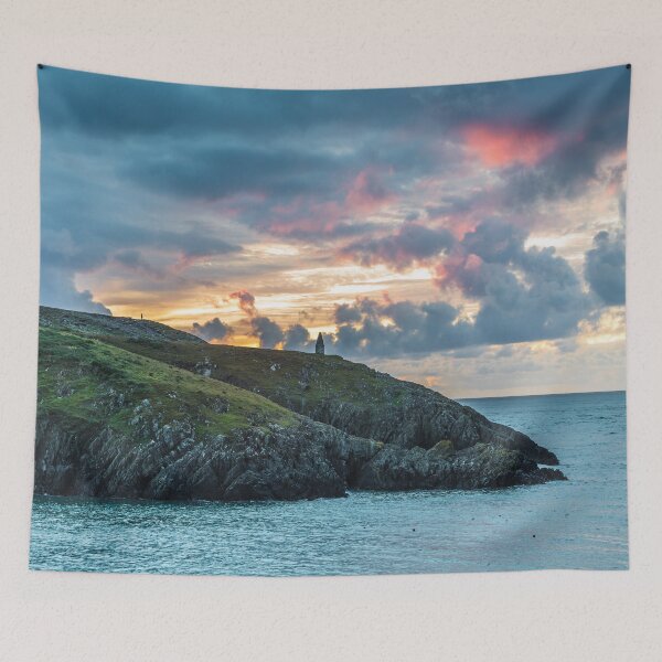 Item preview, Porthgain Headland Sunset designed and sold by heidipics.