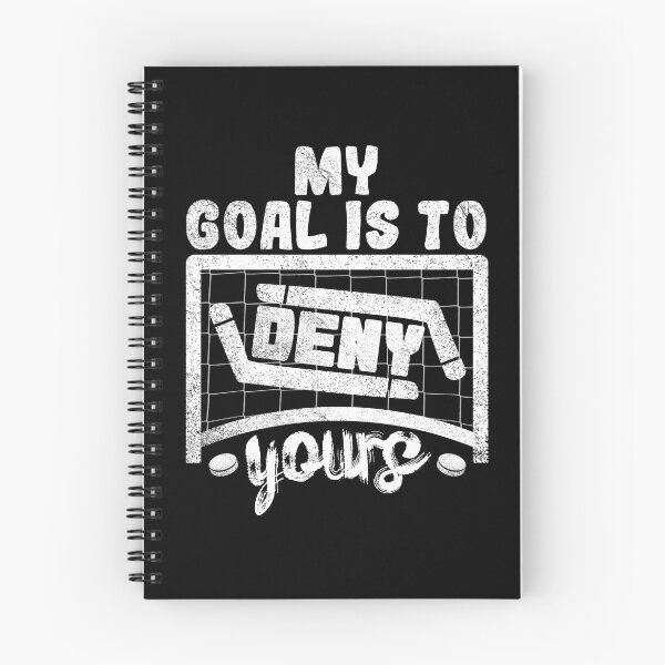 Item preview, My Goal Is To Deny Yours Funny Ice Hockey designed and sold by Youssef-BM.