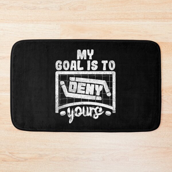 Item preview, My Goal Is To Deny Yours Funny Ice Hockey designed and sold by Youssef-BM.