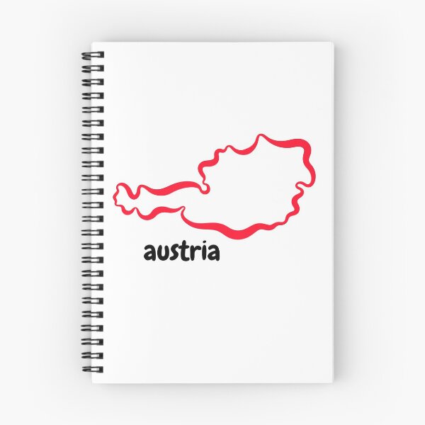 Item preview, Austrian Map Outline designed and sold by hijackhippo.