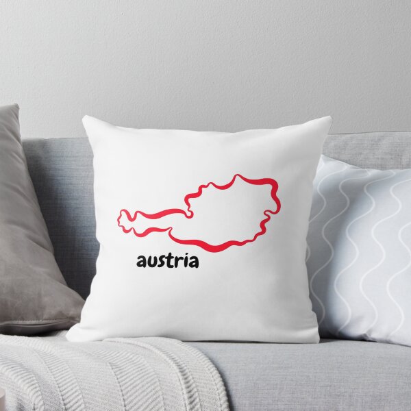 Item preview, Austrian Map Outline designed and sold by hijackhippo.