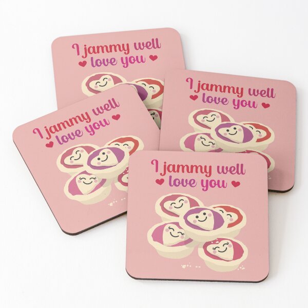 Item preview, I Jammy Well Love You - Jam Tarts designed and sold by VicEllisArt.