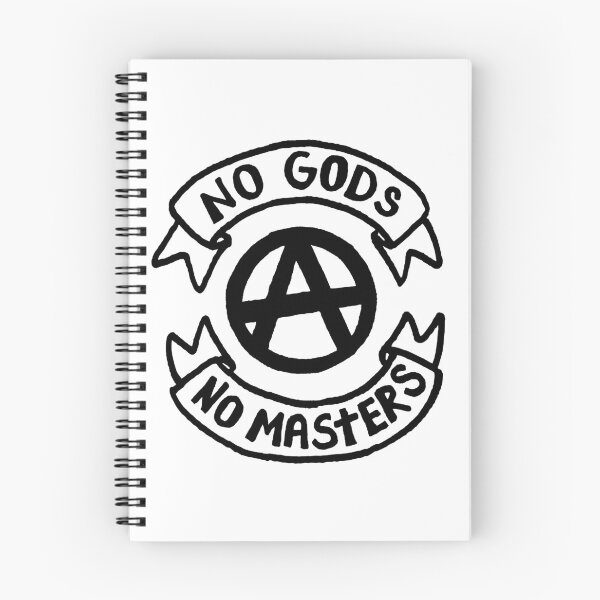 Item preview, No Gods No Masters (White Background) designed and sold by jacquesi97.