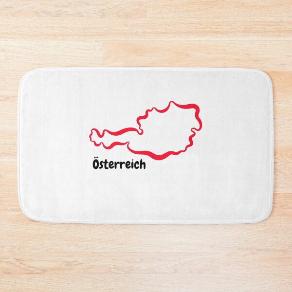 Item preview, Austrian Map Outline - Österreich designed and sold by hijackhippo.