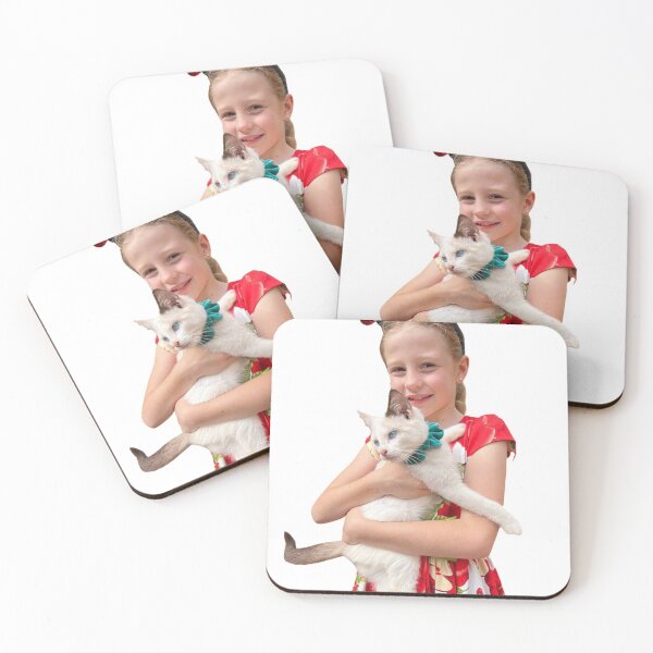 Item preview, Like nastya with her cat  designed and sold by SAJAMANIA.