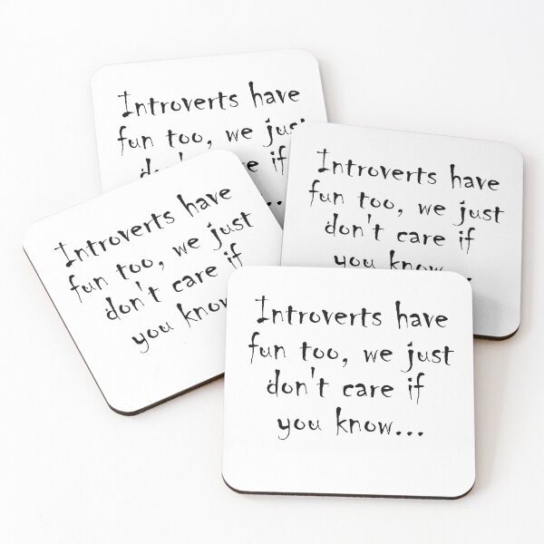 Item preview, Introvert Personality Quotes designed and sold by NamanShop.