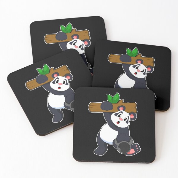 Item preview, Panda with Wood at Strength training designed and sold by Snabdesign84.