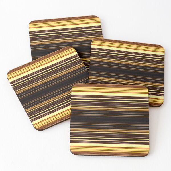 Item preview, Black & Gold Stripes designed and sold by Queen Feles.