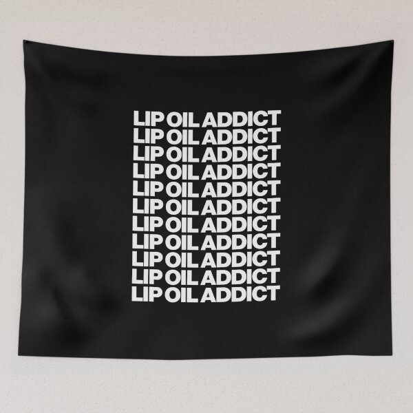 Item preview, Haute Leopard Lip Oil Addict Stylish Graphic designed and sold by HauteLeopard.