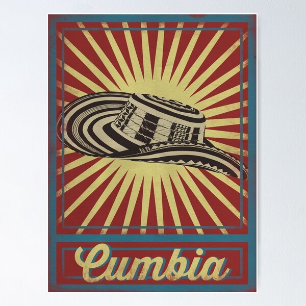 Item preview, Cumbia Poster designed and sold by TropicalHuman.