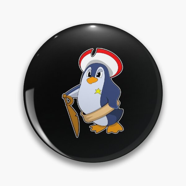 Item preview, Penguin Pirate Pirate hat designed and sold by Snabdesign84.
