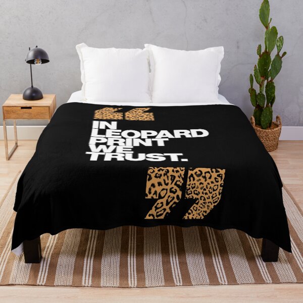 Artikelvorschau, Haute Leopard In Leopard Print Wir vertrauen Glam Quote entworfen und verkauft von HauteLeopard.