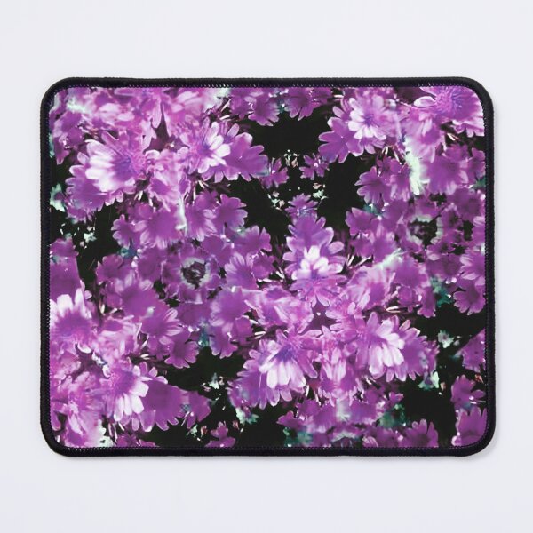 Item preview, flower kaleidoscope (069) - purple daisies designed and sold by expl-rations.