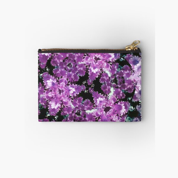 Item preview, flower kaleidoscope (069) - purple daisies designed and sold by expl-rations.