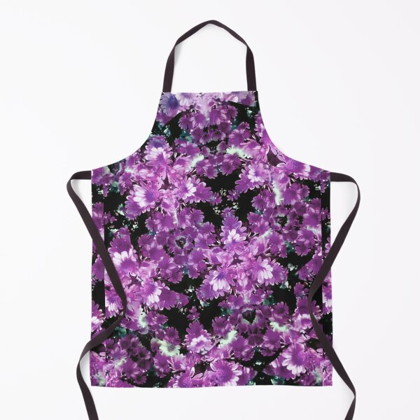 Item preview, flower kaleidoscope (069) - purple daisies designed and sold by expl-rations.