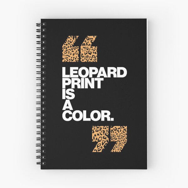 Aperçu de l'œuvre Haute Leopard Leopard Print est une citation de couleur glamour créée et vendue par HauteLeopard.