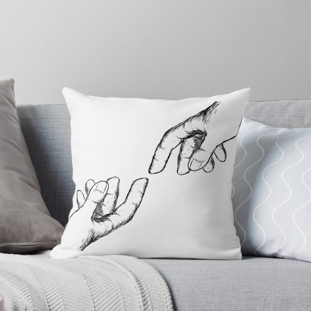 Item preview, Throw Pillow designed and sold by DesignofTime.