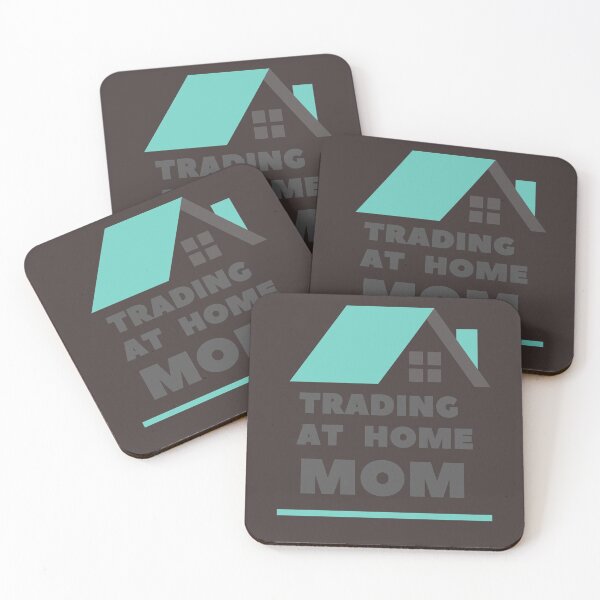 Item preview, Trading at home mom- Funny -Unique gift for stocks, crypto, options trader, forex traders and day traders  designed and sold by TradingTeesKids.