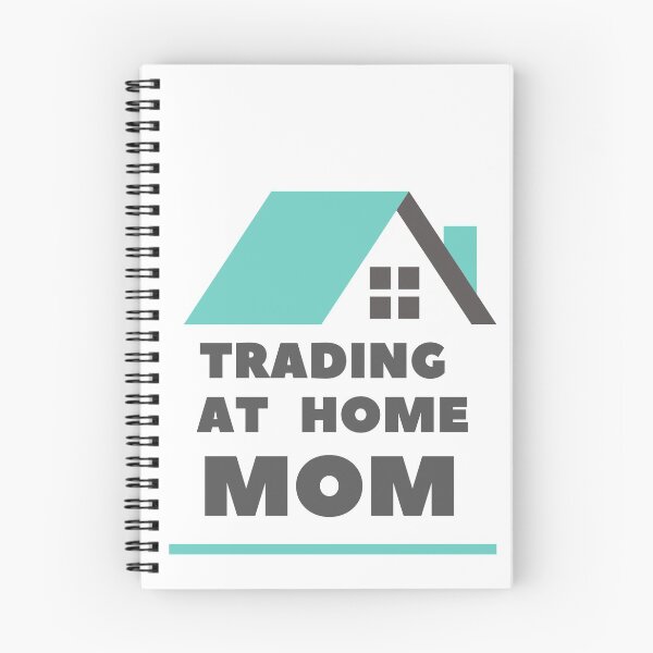 Item preview, Trading at home mom- Funny -Unique gift for stocks, crypto, options trader, forex traders and day traders  designed and sold by TradingTeesKids.