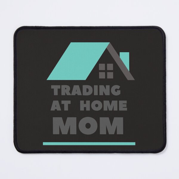 Item preview, Trading at home mom- Funny -Unique gift for stocks, crypto, options trader, forex traders and day traders designed and sold by TradingTeesKids.