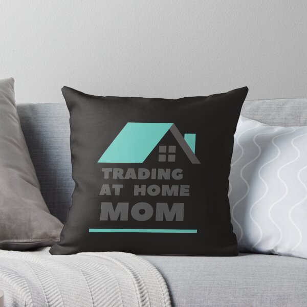Item preview, Trading at home mom- Funny -Unique gift for stocks, crypto, options trader, forex traders and day traders  designed and sold by TradingTeesKids.