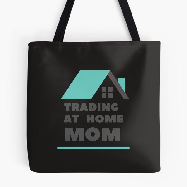 Item preview, Trading at home mom- Funny -Unique gift for stocks, crypto, options trader, forex traders and day traders  designed and sold by TradingTeesKids.