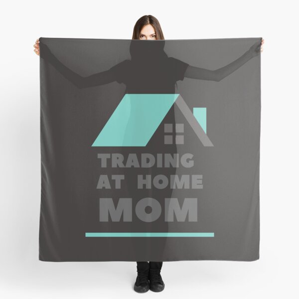 Item preview, Trading at home mom- Funny -Unique gift for stocks, crypto, options trader, forex traders and day traders  designed and sold by TradingTeesKids.