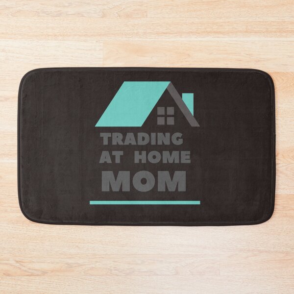 Item preview, Trading at home mom- Funny -Unique gift for stocks, crypto, options trader, forex traders and day traders  designed and sold by TradingTeesKids.