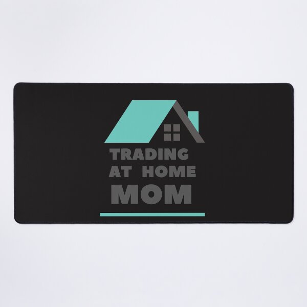 Item preview, Trading at home mom- Funny -Unique gift for stocks, crypto, options trader, forex traders and day traders designed and sold by TradingTeesKids.