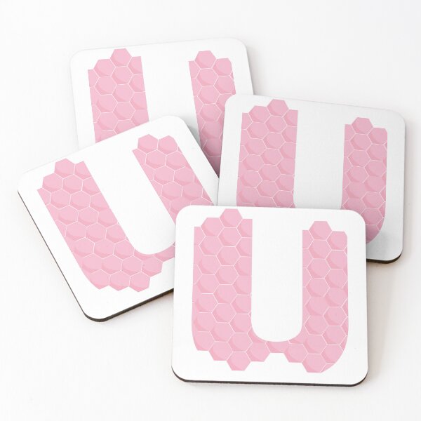 Item preview, Bubblegum Designed Letter U designed and sold by LitterArt.