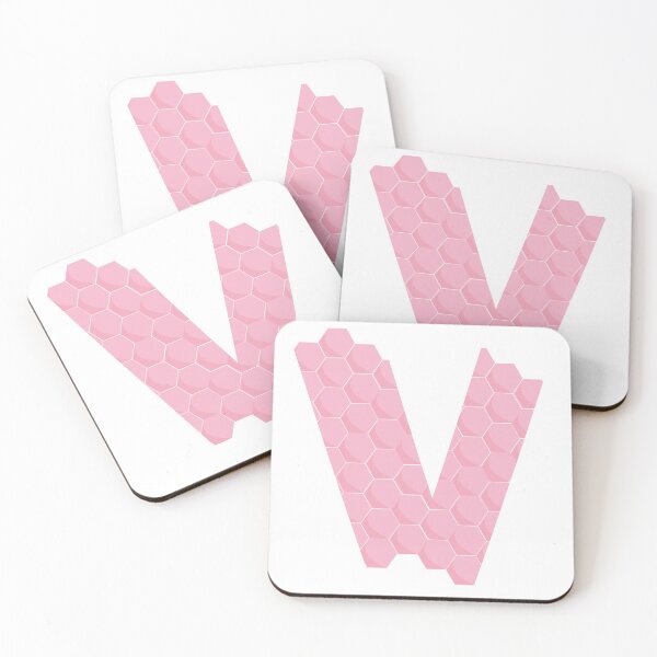 Item preview, Bubblegum Designed Letter V designed and sold by LitterArt.