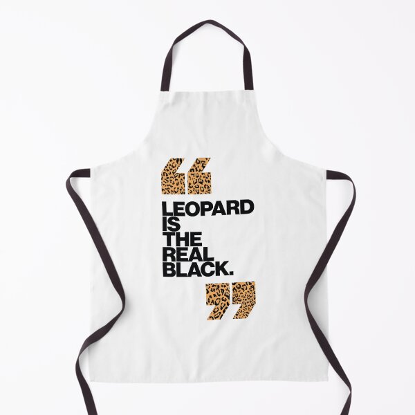 Item preview, Haute Leopard Leopard IS The Real Black Glam Quote designed and sold by HauteLeopard.