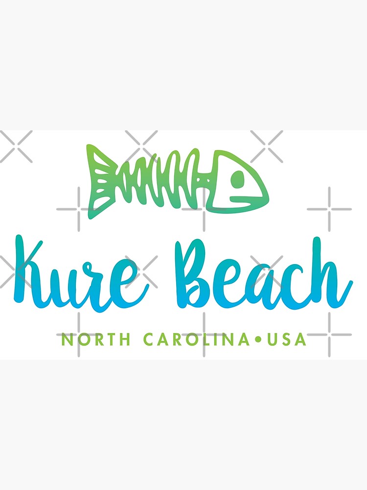 "Kure Beach North Carolina" Poster for Sale by Futurebeachbum Redbubble