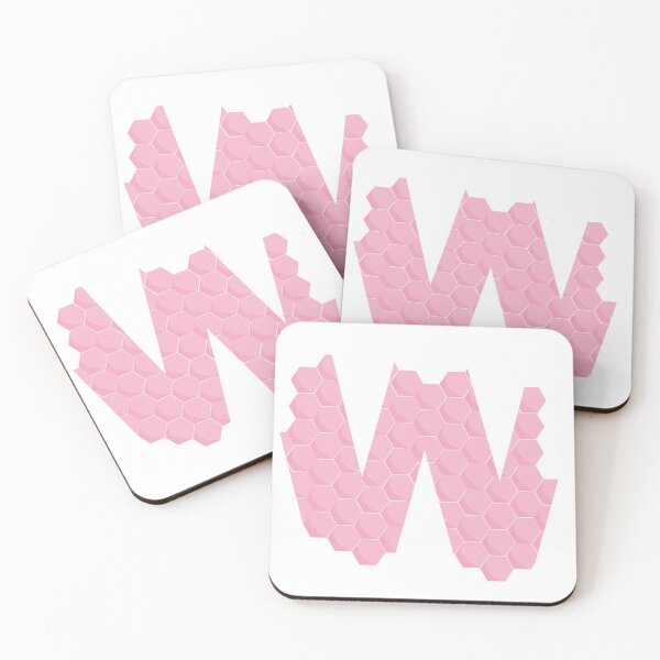 Item preview, Bubblegum Designed Letter W designed and sold by LitterArt.
