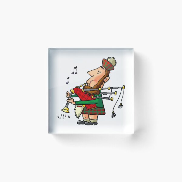 Item preview, Scottish bagpiper designed and sold by 1enchik.