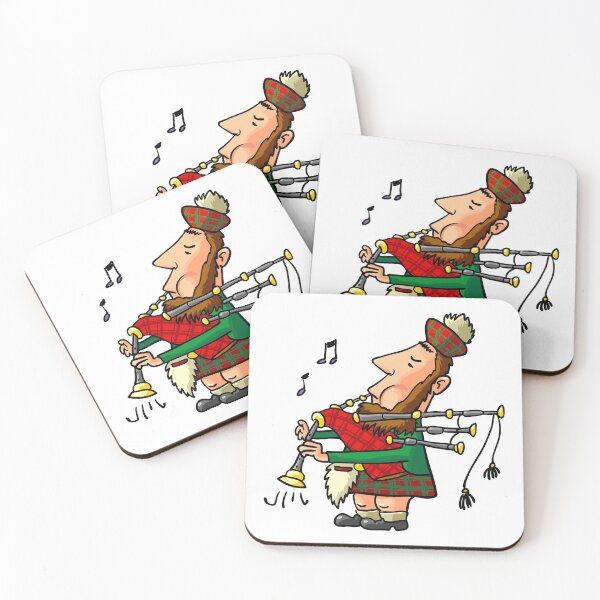 Item preview, Scottish bagpiper designed and sold by Art of Sun.