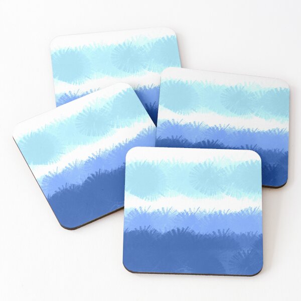 Item preview, Modern Abstract Watercolor Blue Tones Pattern designed and sold by idovedesign.