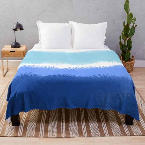 Item preview, Modern Abstract Watercolor Blue Tones Pattern designed and sold by idovedesign.