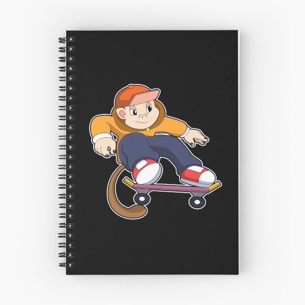 Item preview, Monkey Skater Skateboard designed and sold by Snabdesign84.