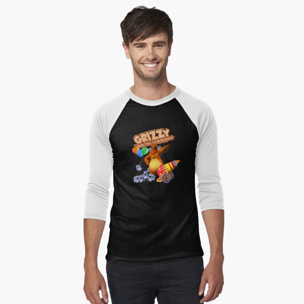 Item preview, Baseball ¾ Sleeve T-Shirt designed and sold by amiroshoop.