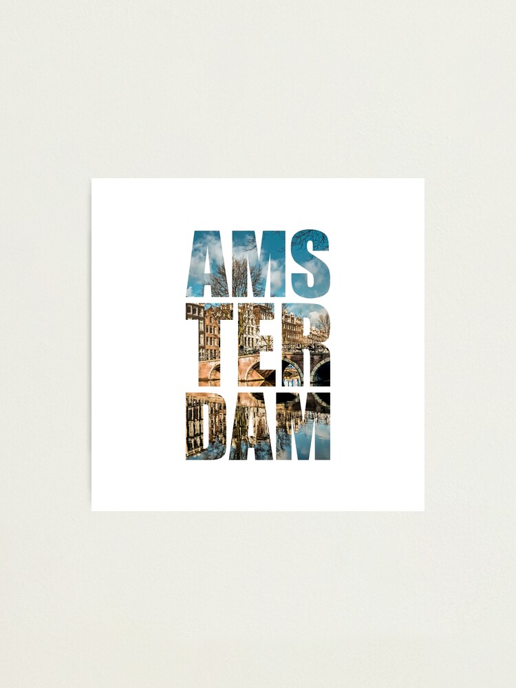Alternate view of Amsterdam Photographic Print