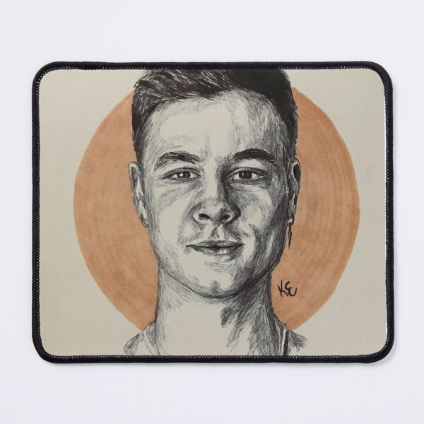 Item preview, Kian L. Copic Marker Portrait Drawing  designed and sold by Kenzie  Ermel.