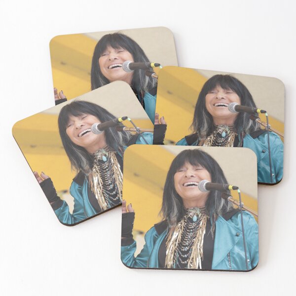 Item preview, Buffy Sainte-Marie Photograph designed and sold by ConcertImages.