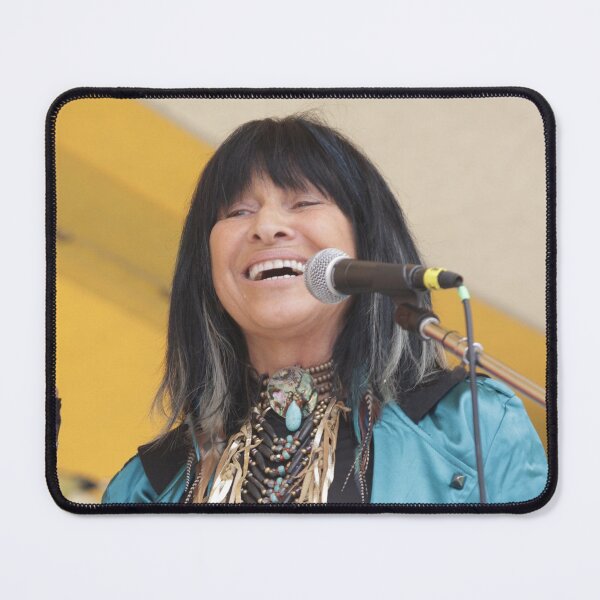 Item preview, Buffy Sainte-Marie Photograph designed and sold by ConcertImages.